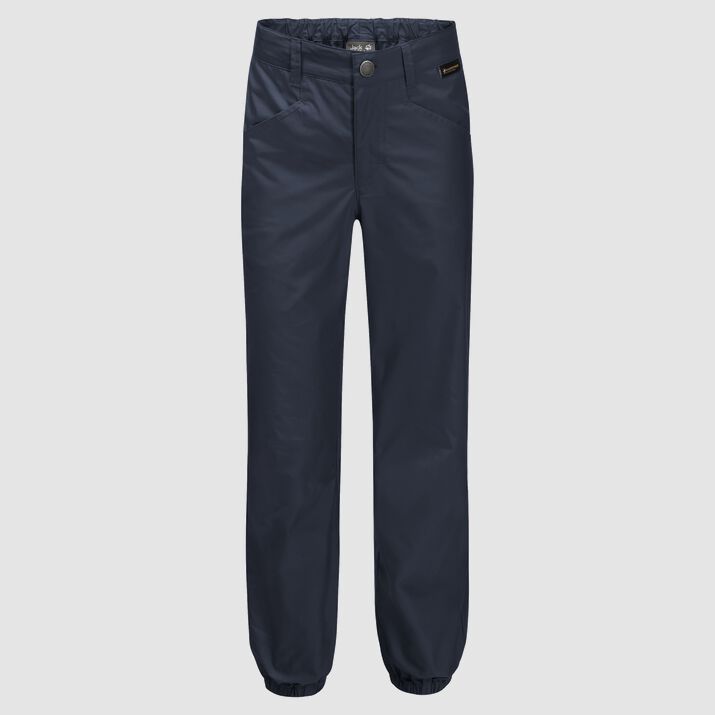 Pantalones Cortavientos Jack Wolfskin Lakeside Niños Azules Mexico-6751132